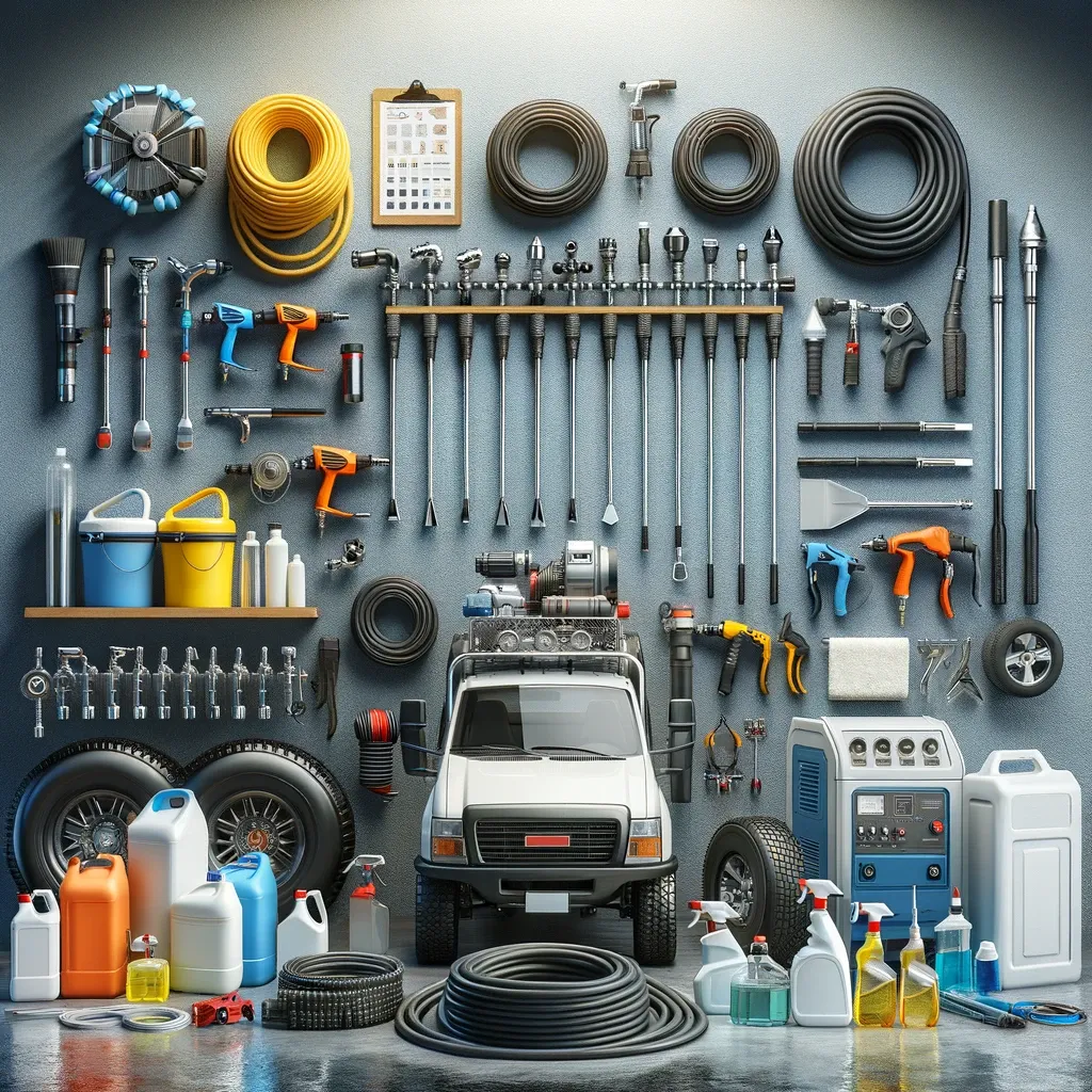 Equipments and Supplies For Pressure Washing Business