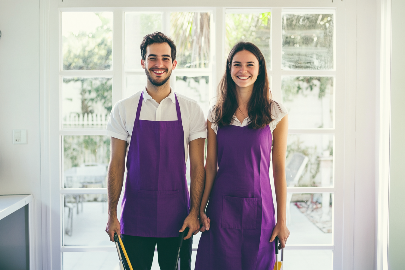 Hiring and training process for cleaning business employees.