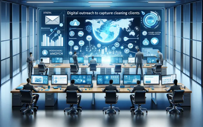 Digital Outreach to Capture Potential Cleaning Clients