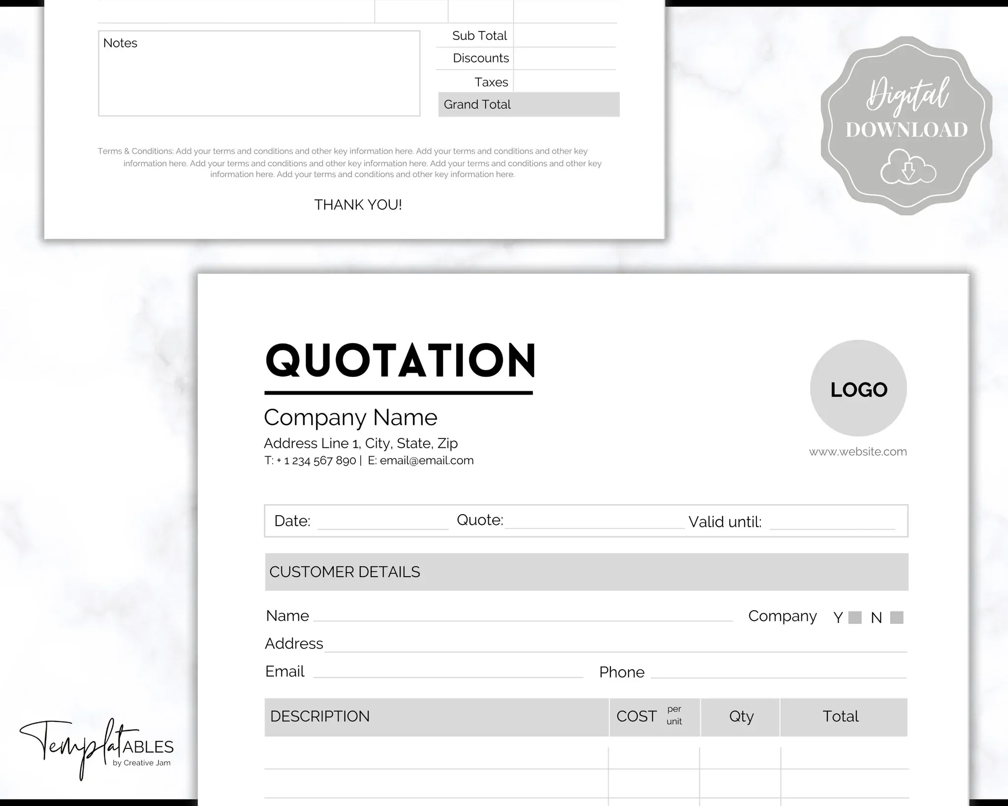Understanding What to Include in Your Quote