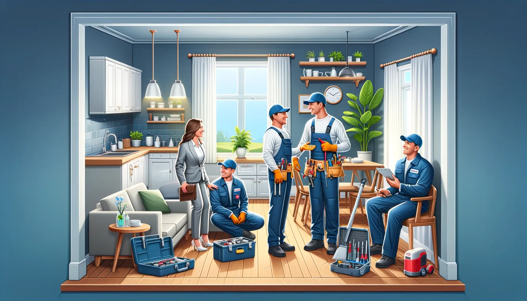 Exceptional customer service is the hallmark of a successful home services franchise
