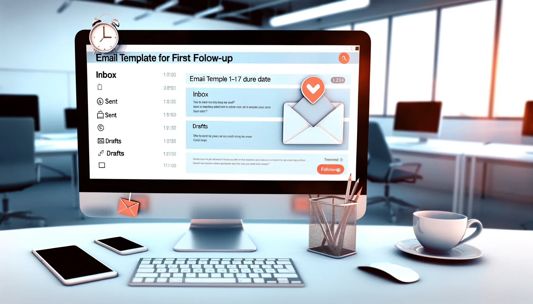 Email Template For First Follow-Up (1-7 Days After Due Date)