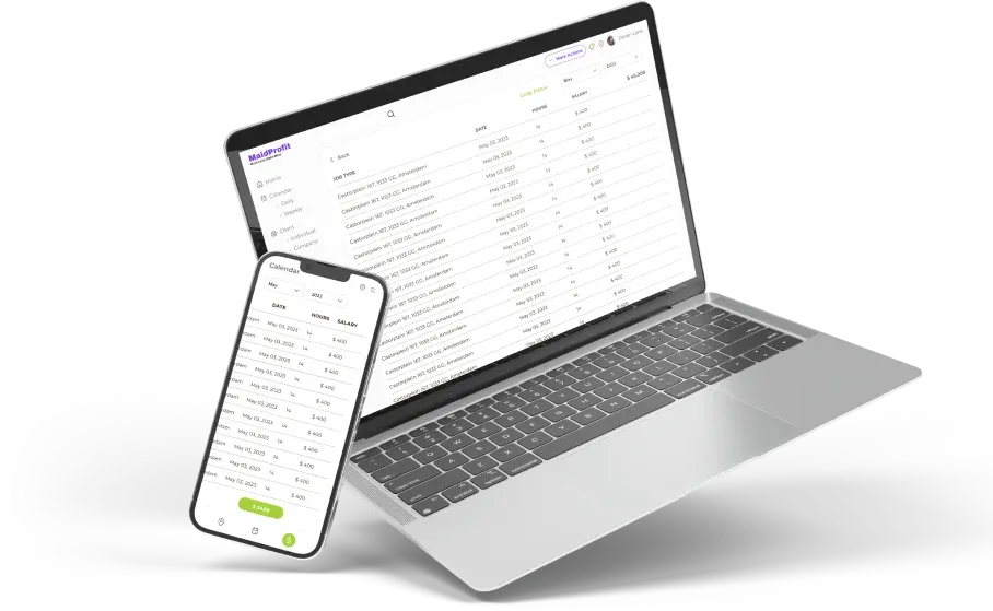 Cleaning  Service App | Compensate Employee with Confidence