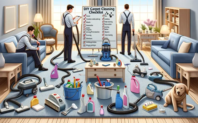  DIY Carpet Cleaning Checklist for Allergy Prevention