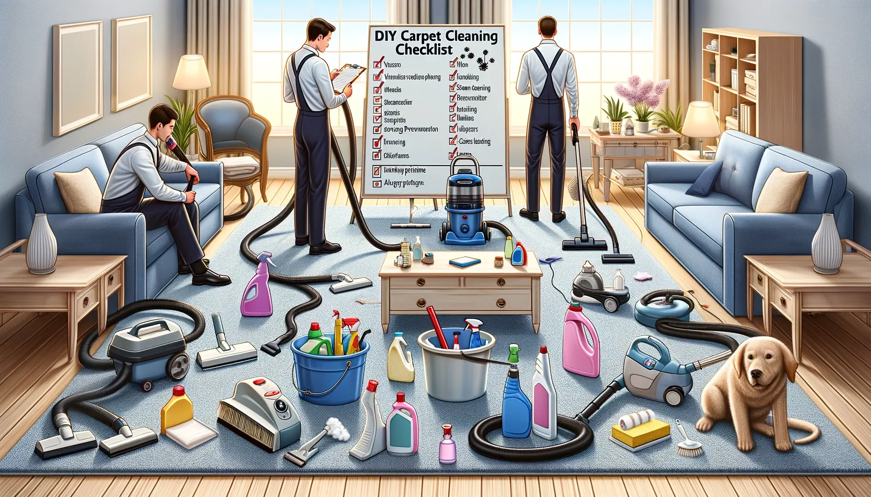  DIY Carpet Cleaning Checklist for Allergy Prevention